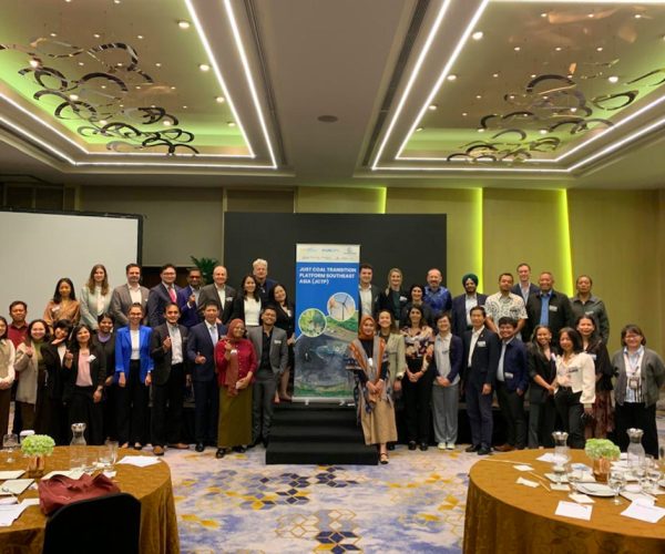 ASEAN Just Coal Transition Platform workshop participants in Indonesia